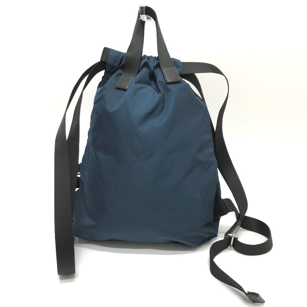 FENDI Backpack Nylon Navy Zucca logo unisex(Unisex) - Product Image 2