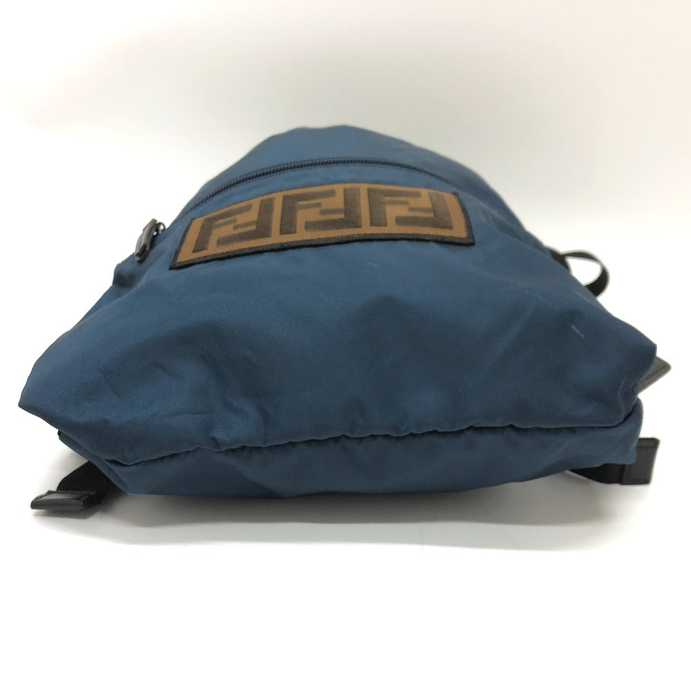FENDI Backpack Nylon Navy Zucca logo unisex(Unisex) - Product Image 4
