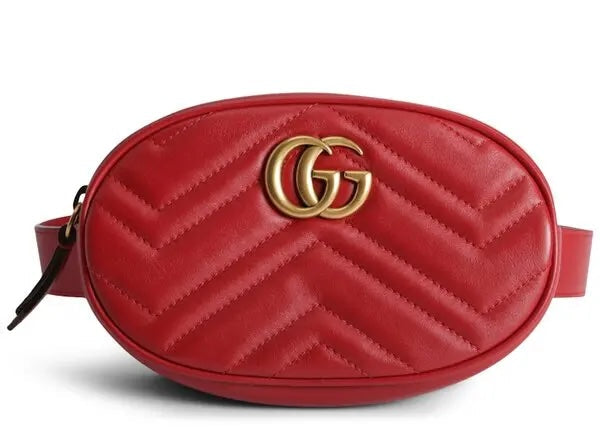 GUCCI GG MARMONT MATELASSE CALFSKIN LEATHER BELT BAG - Product Image 2