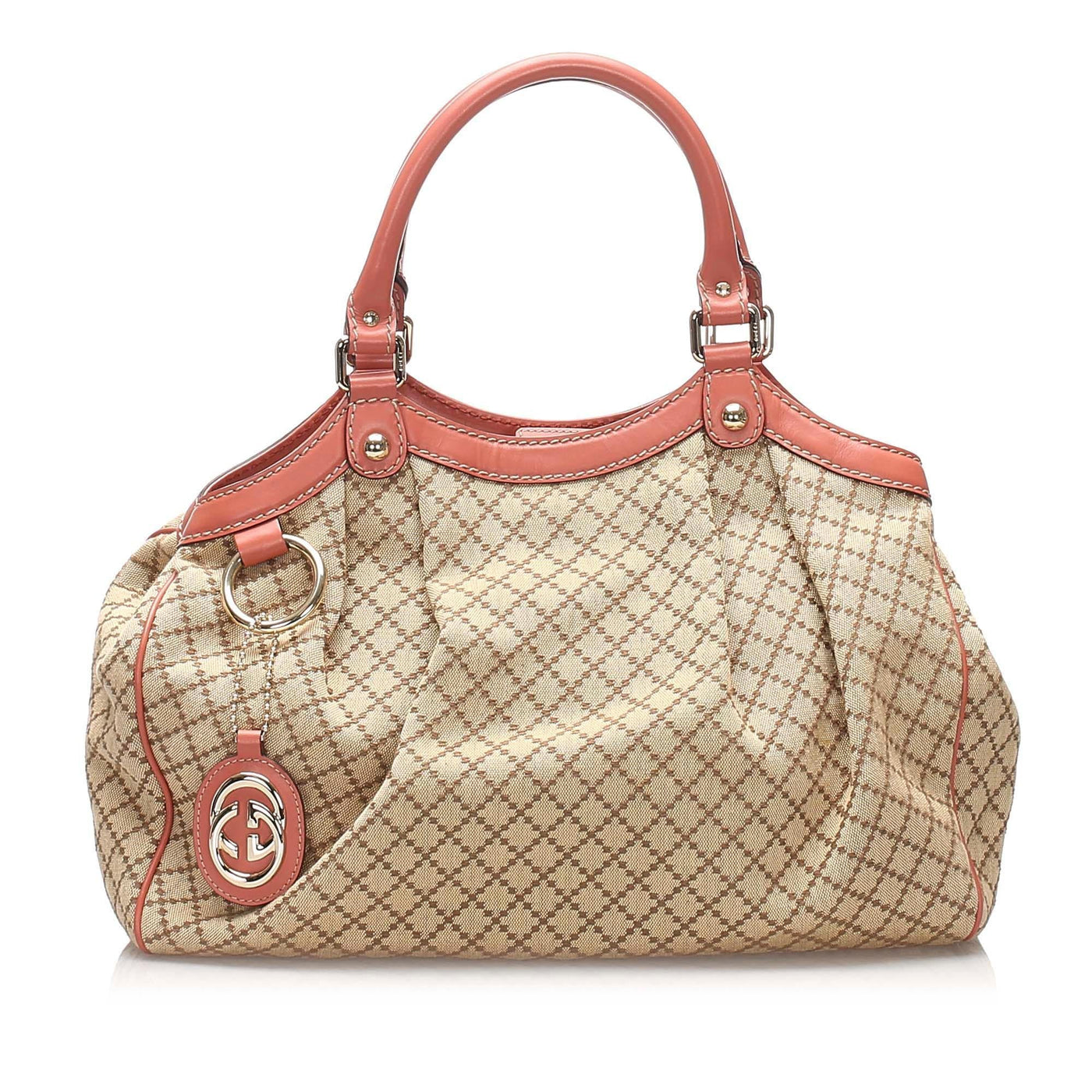 Gucci Diamante Sukey Canvas Tote Bag | Studio Nafay