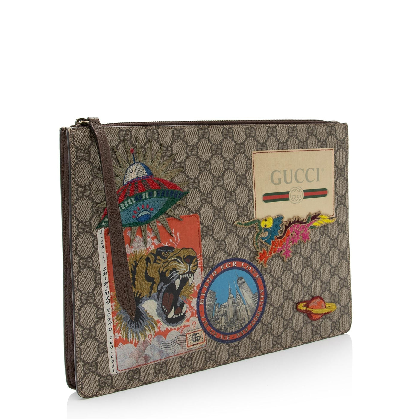Gucci GG Supreme Courrier Messenger Clutch - Product Image 2