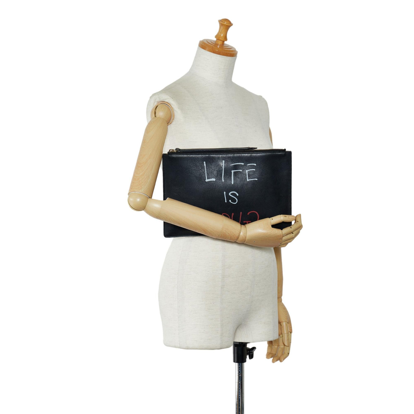 Gucci Gucci Ghost Life is Gucci Leather Clutch Bag - Product Image 4
