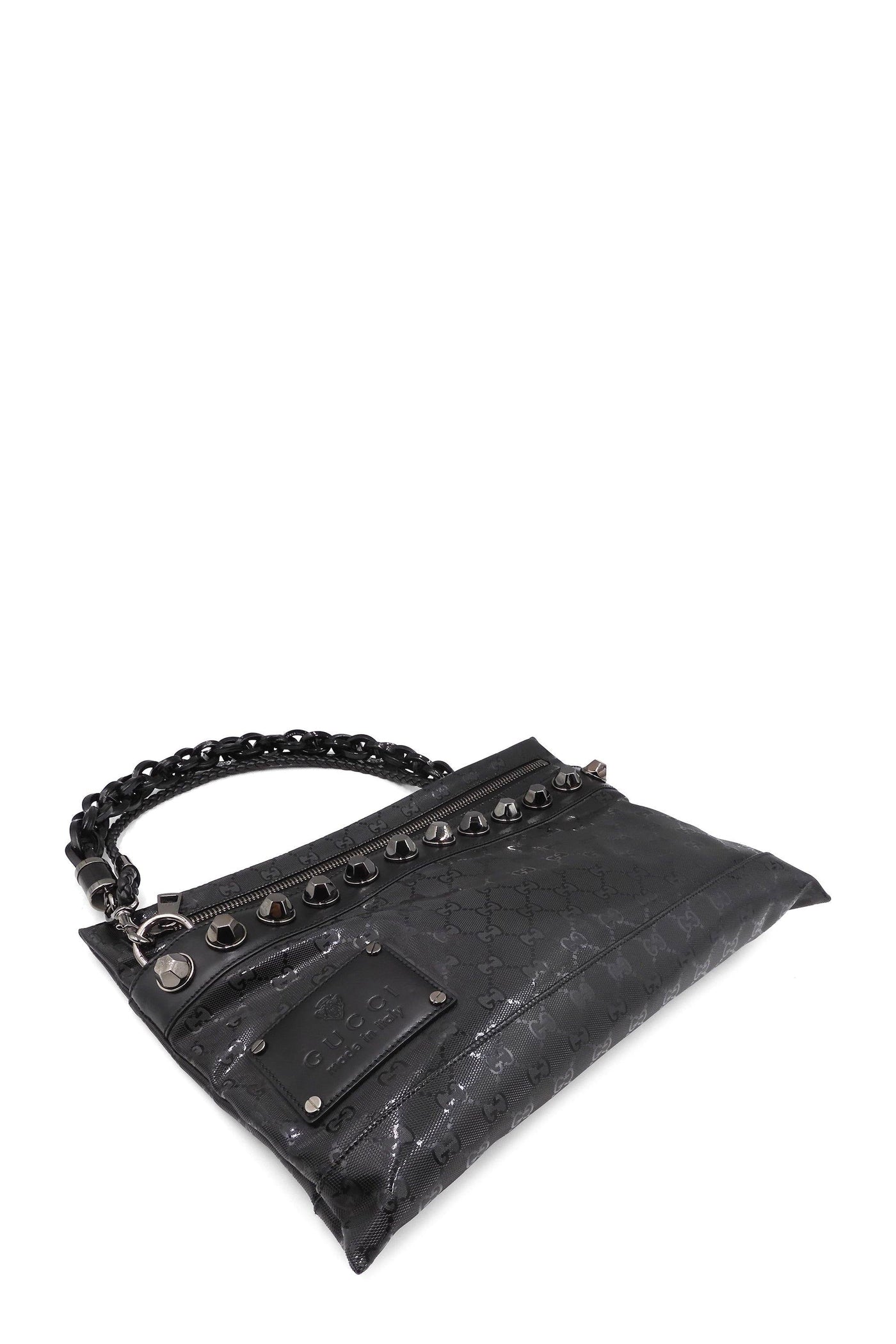 Imprime Studded Shoulder Bag - Product Image 4