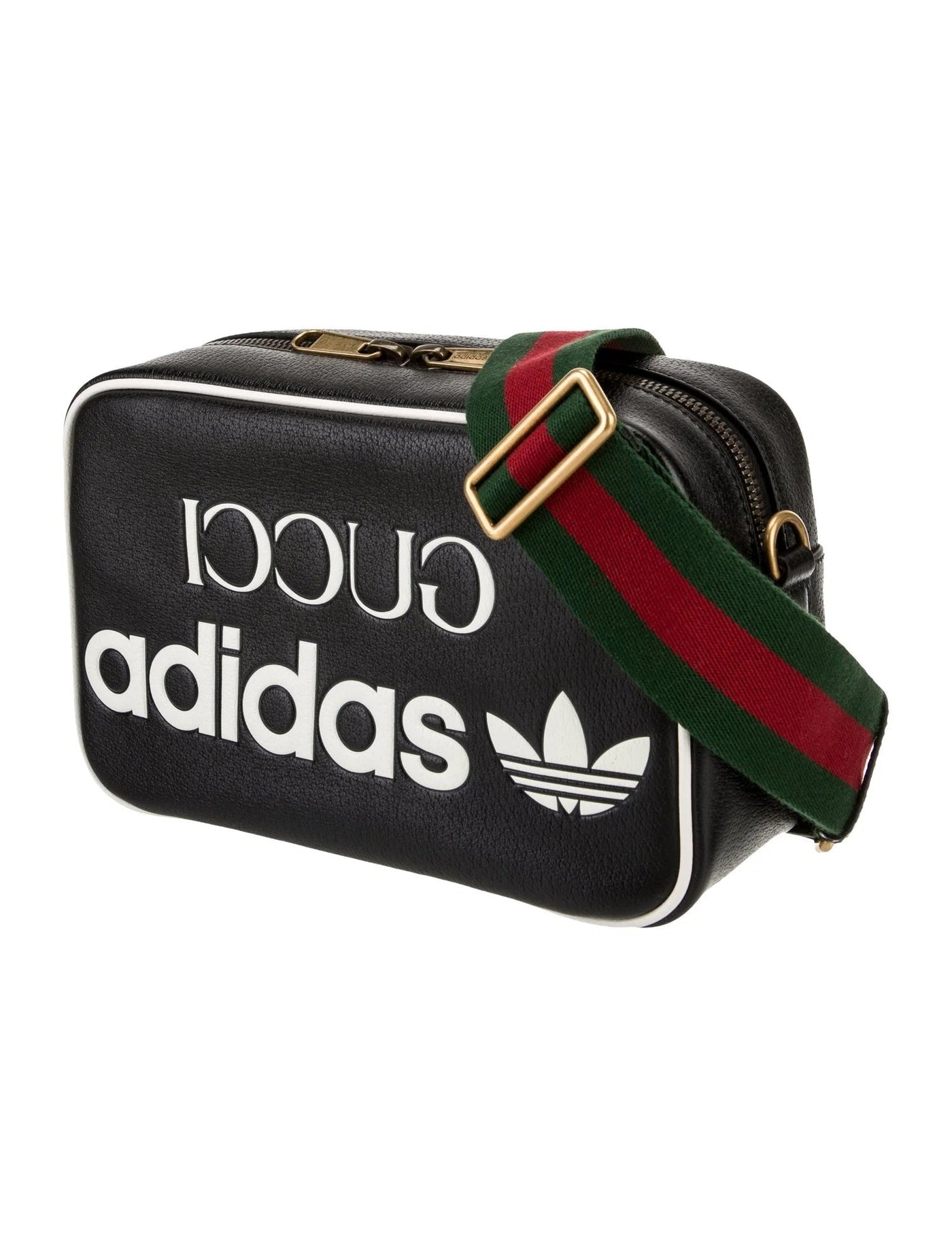 GUCCI X ADIDAS SMALL CALFSKIN LEATHER SHOULDER BAG - Product Image 3