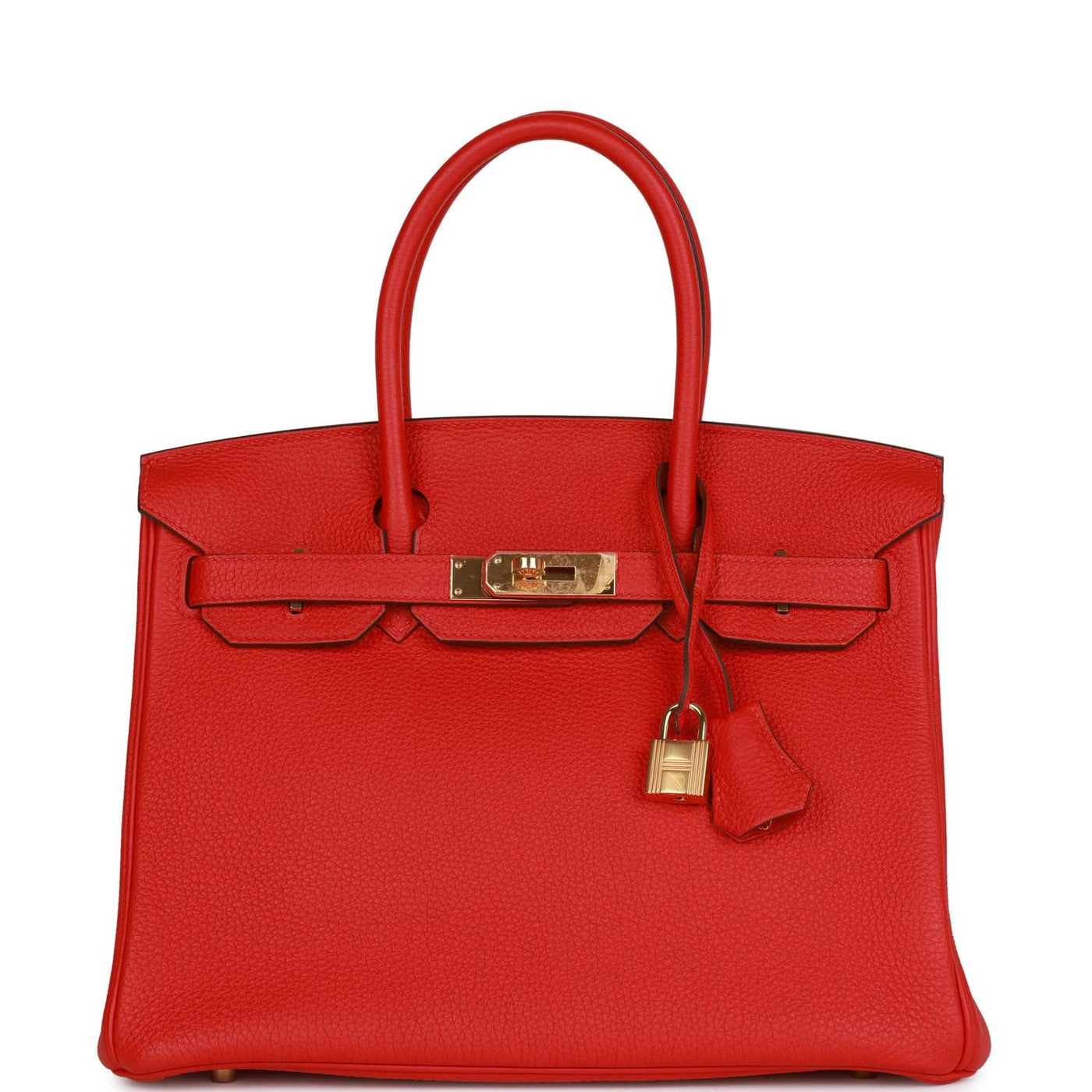 Hermes Birkin 30 Rouge de Coeur Togo Gold Hardware - Product Image 2