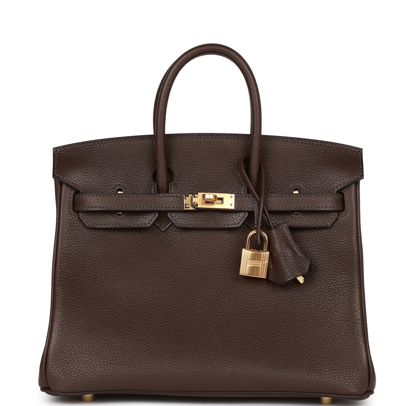 Hermes Birkin 25 Ebene Barenia Faubourg Gold Hardware - Product Image 2