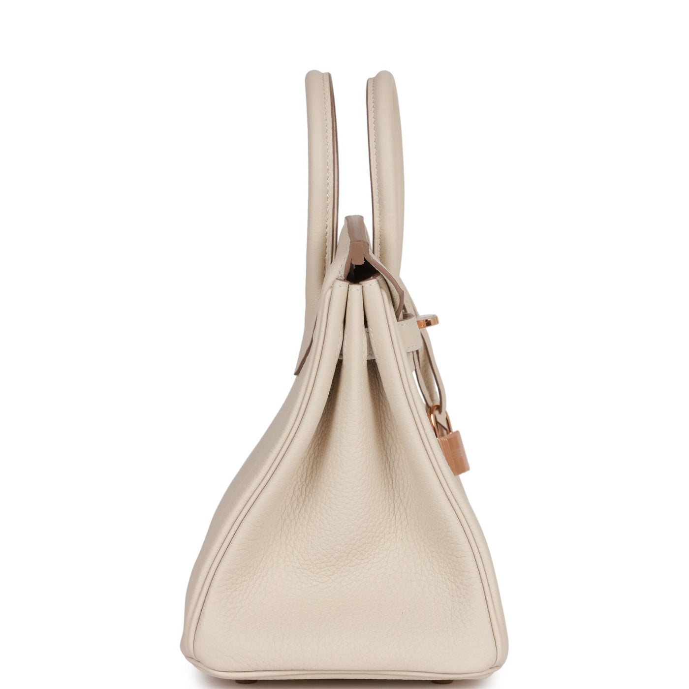 Hermes Birkin 25 Craie Togo Rose Gold Hardware - Product Image 3