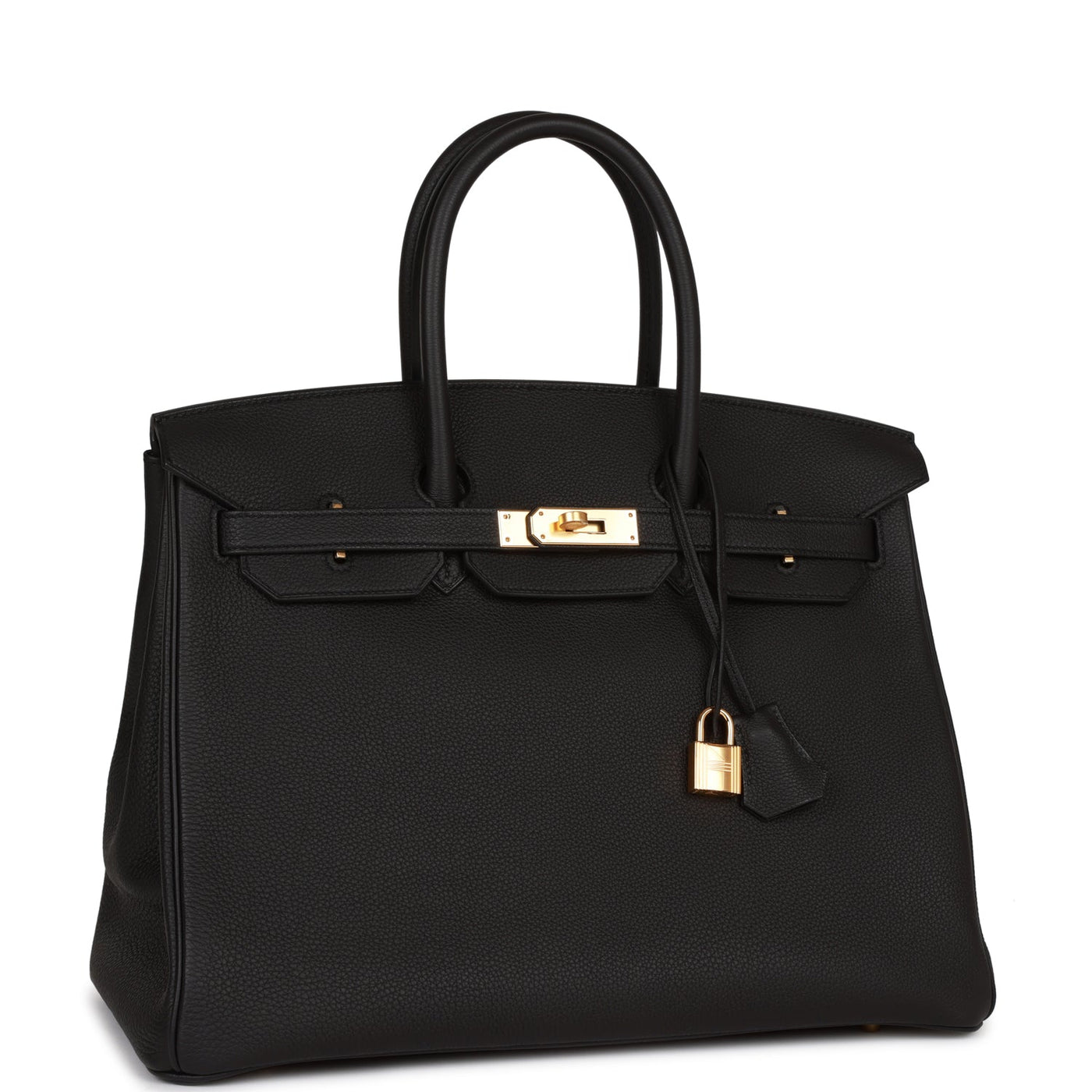 Hermes Birkin 35 Black Togo Gold Hardware | Studio Nafay