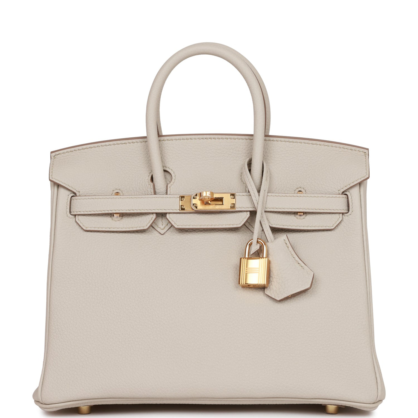 Hermes Birkin 25 Beton Togo Gold Hardware | Studio Nafay
