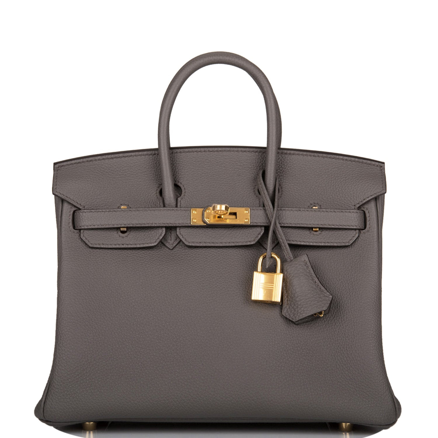 Hermes Birkin 25 Etain Togo Gold Hardware - Product Image 2