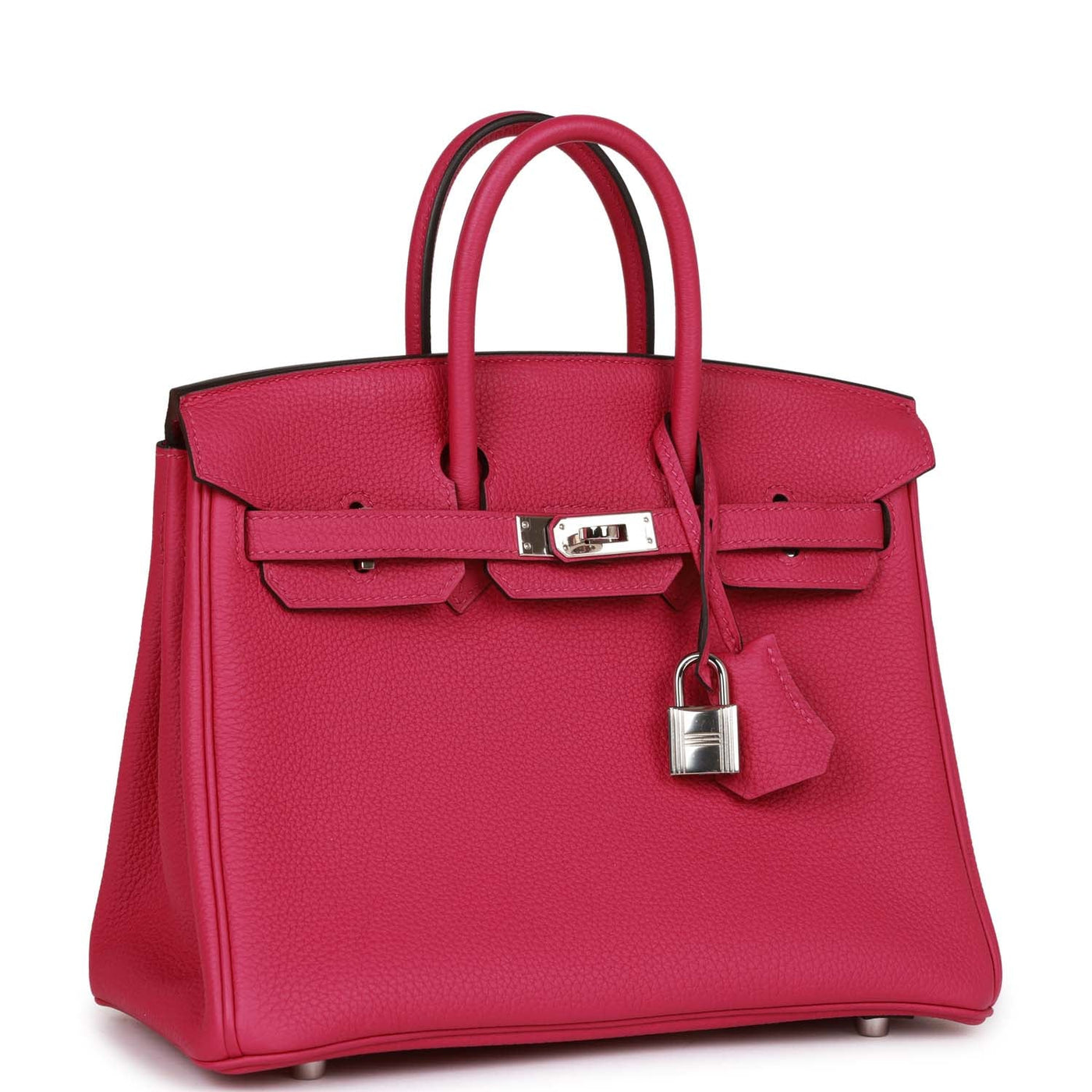 Hermes Birkin 25 Rose Pourpre Togo Palladium Hardware | Studio Nafay