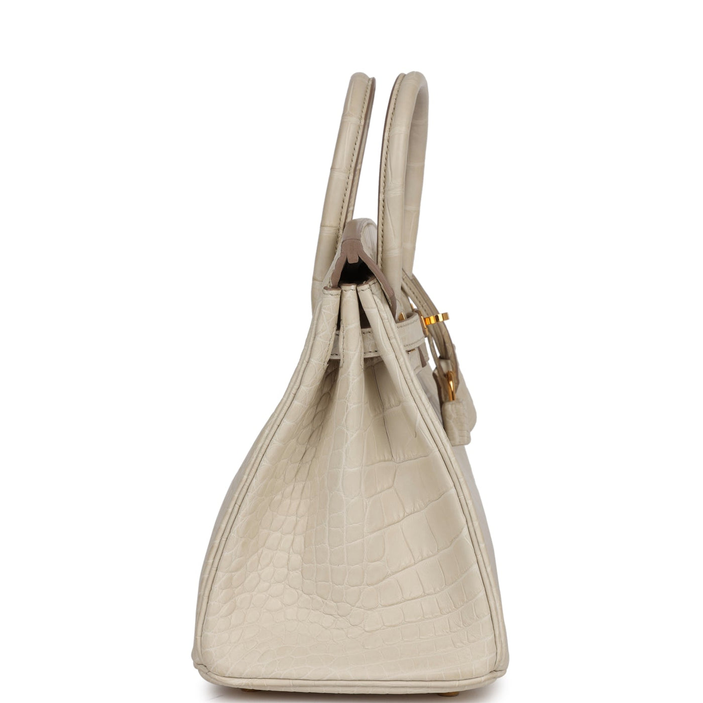 Hermes Birkin 25 Beton Matte Alligator Gold Hardware - Product Image 3