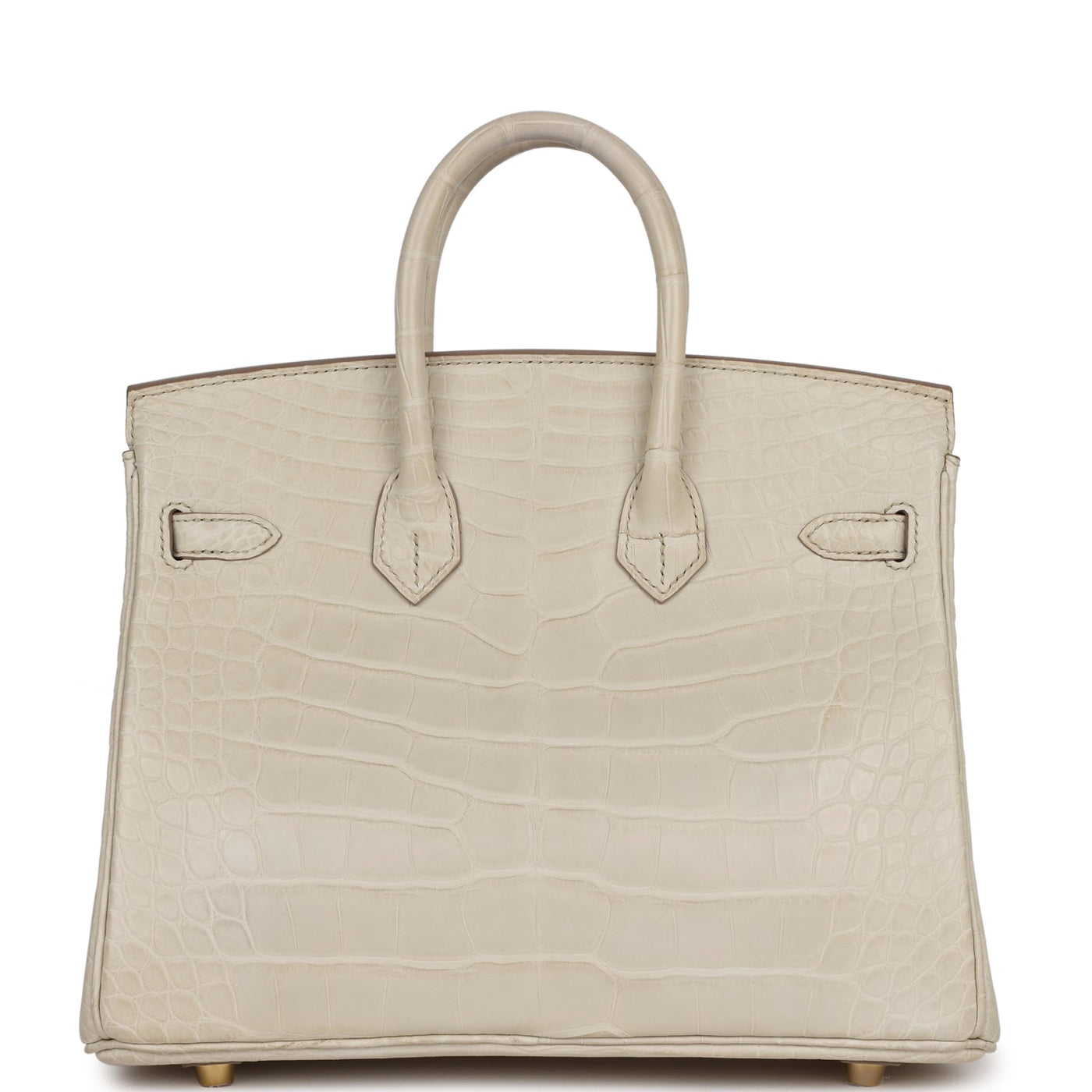 Hermes Birkin 25 Beton Matte Alligator Gold Hardware - Product Image 4