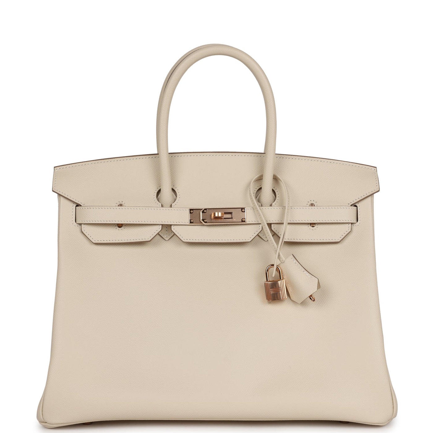 Hermes Birkin 35 Craie Epsom Gold Hardware - Product Image 2