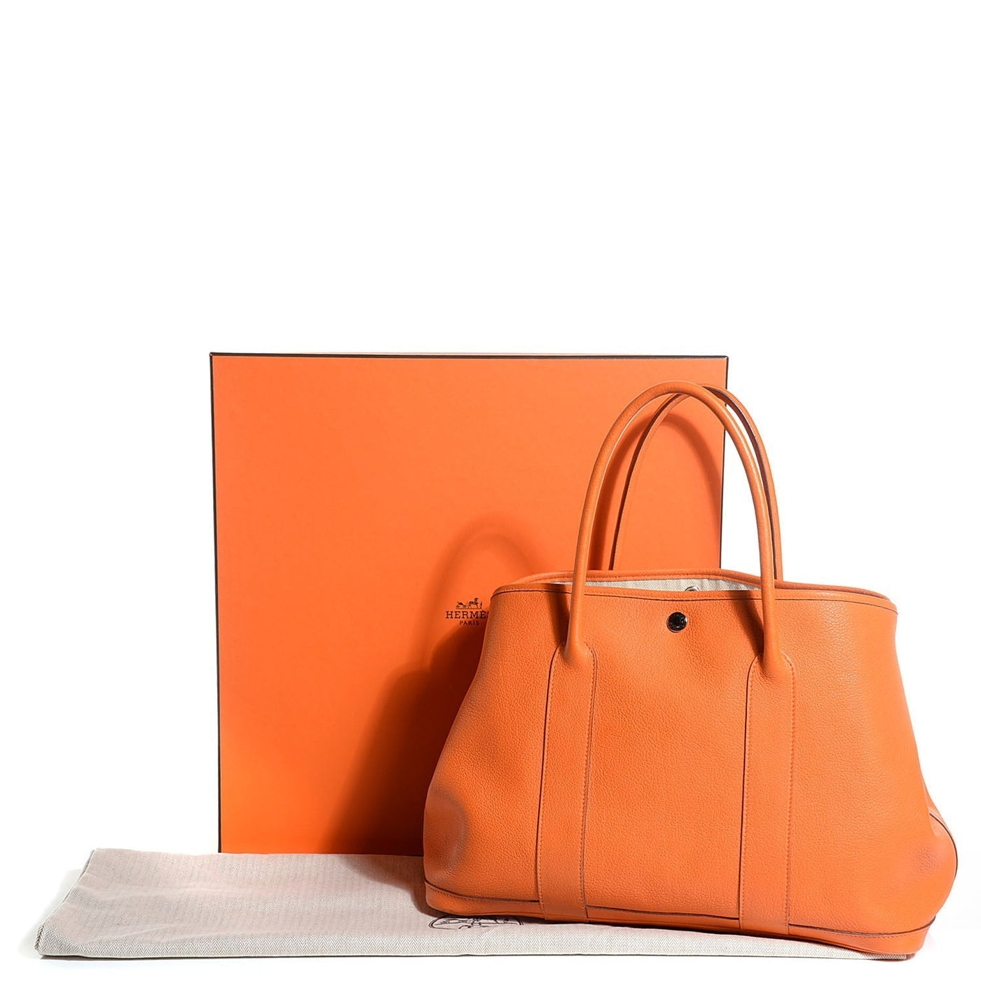 HERMÈS NEGONDA LEATHER GARDEN PARTY 36 TOTE BAG-HS | Studio Nafay
