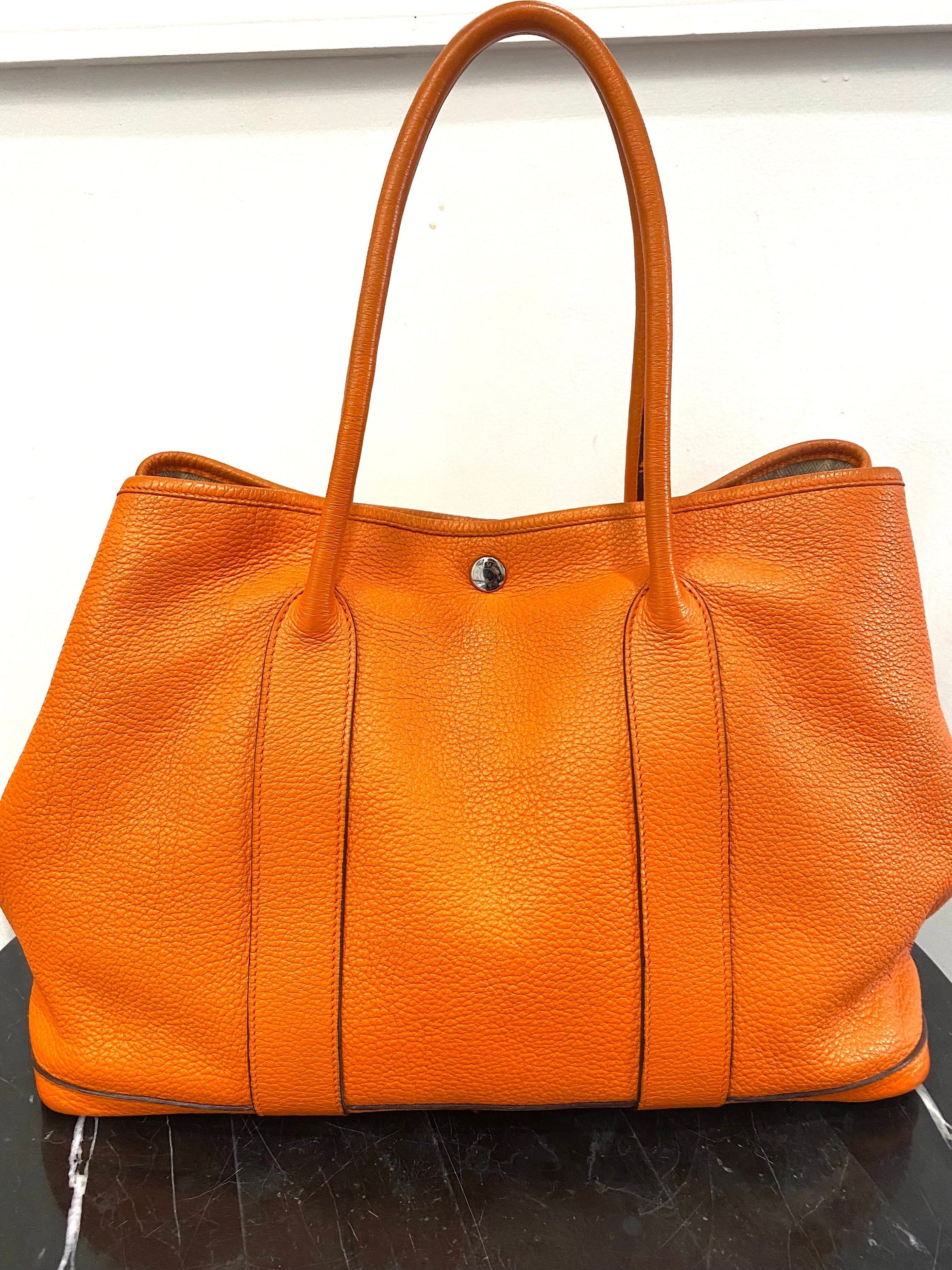 HERMÈS NEGONDA LEATHER GARDEN PARTY 36 TOTE BAG-HS - Product Image 3