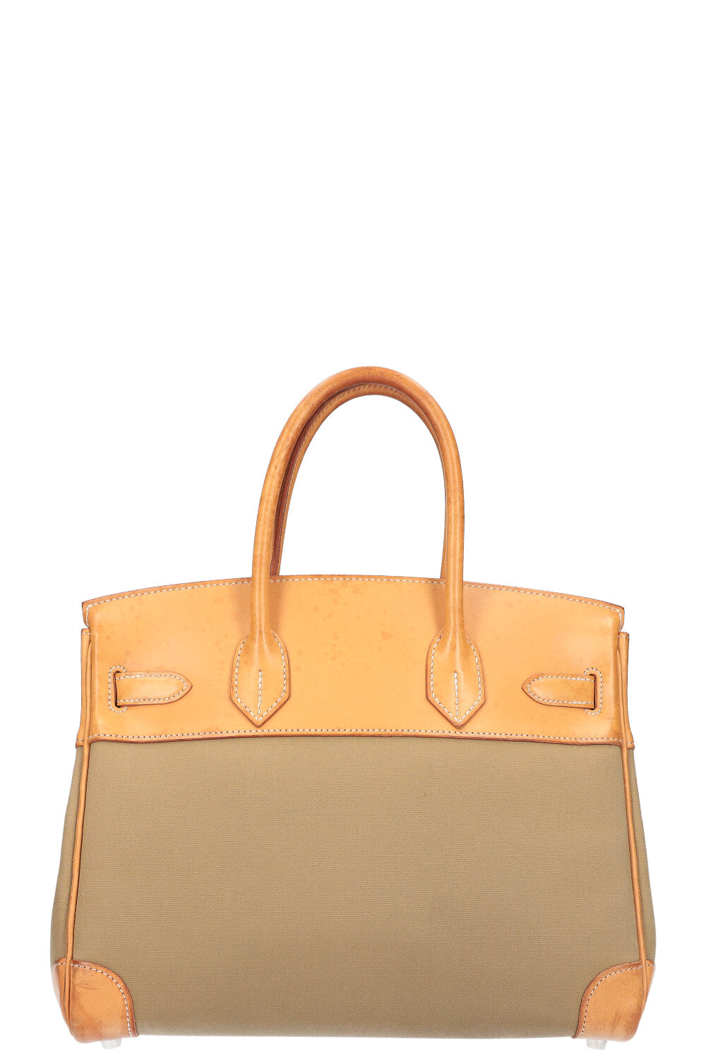 HERMÈS Birkin 30 Barenia Toile Officier - Product Image 4