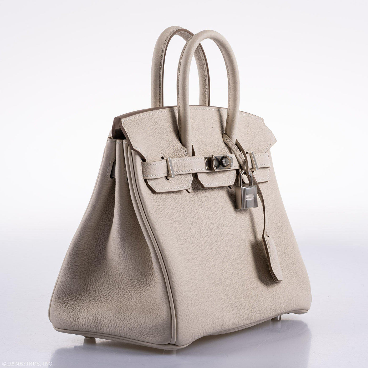 Hermes Birkin 25 Craie Togo Palladium Hardware -, Y - Product Image 3