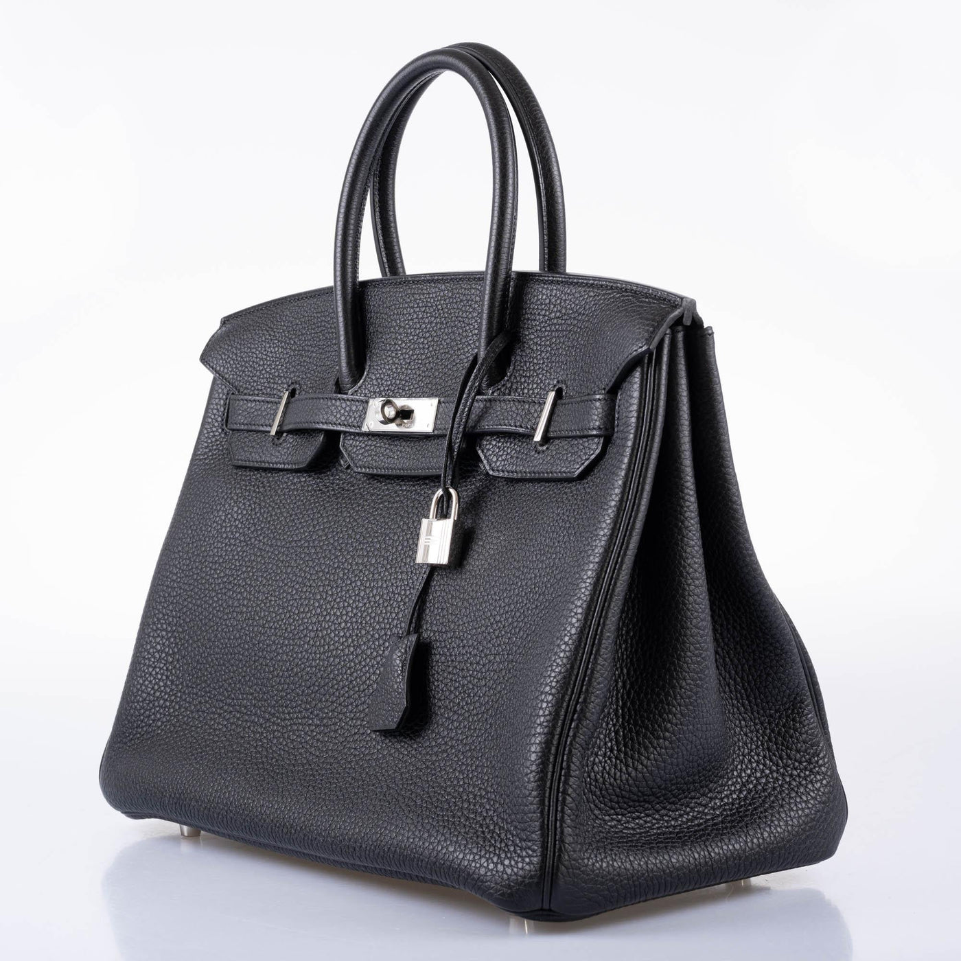Hermes Birkin 35 Black Togo leather Palladium Hardware -, N Square - Product Image 4