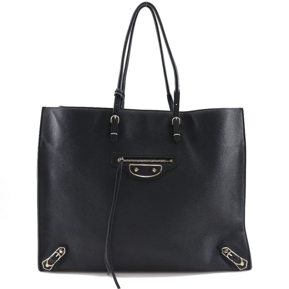 Balenciaga Leather Paper Tote Bag 387480 | Studio Nafay