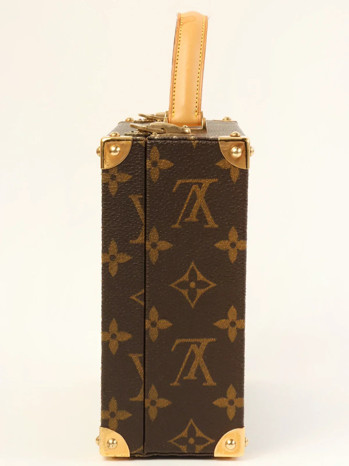 LOUIS VUITTON Made Takashi Murakami Collaboration Monogram Jewelry Box Brown/Multi in Brown / Multicolor