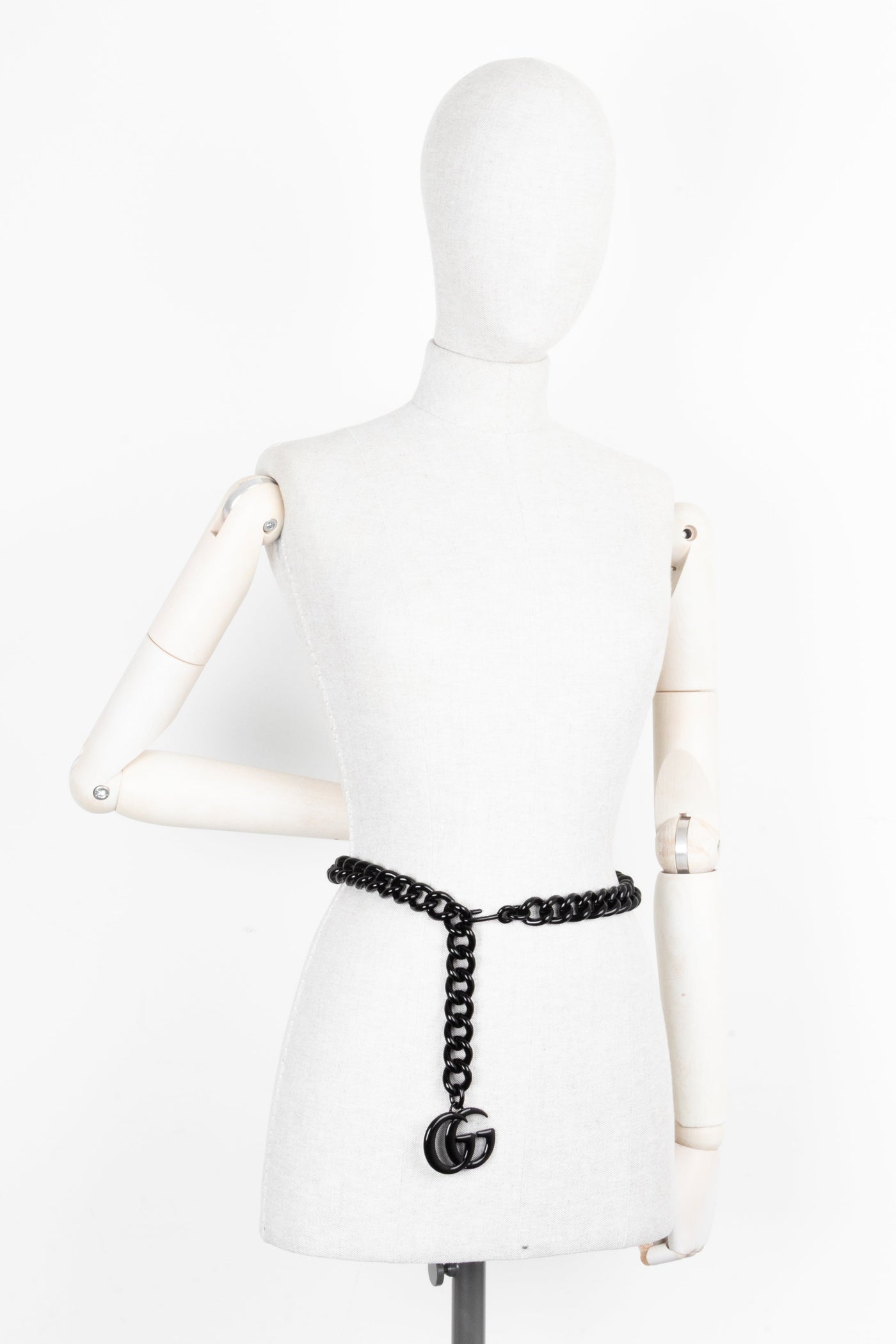 GUCCI All Black Chain Belt - Product Image 2