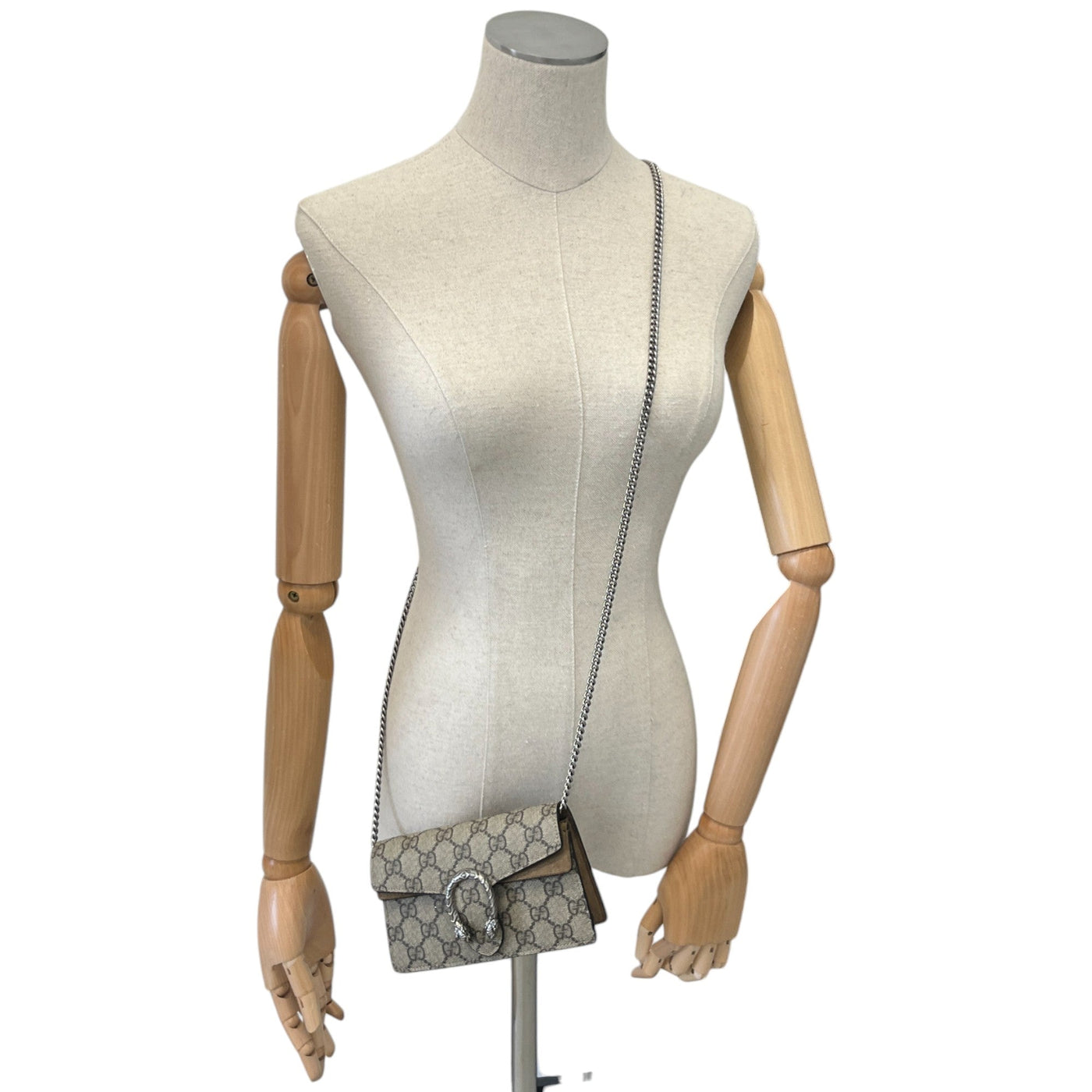 Women's Mini Dionysus Bag Beige | Studio Nafay