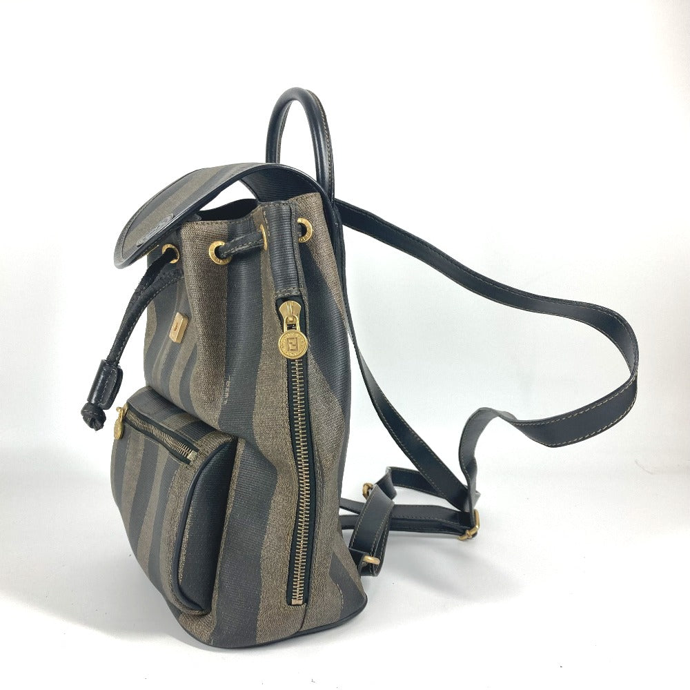 FENDI Backpack PVC / Leather Brown Pecan - Product Image 3