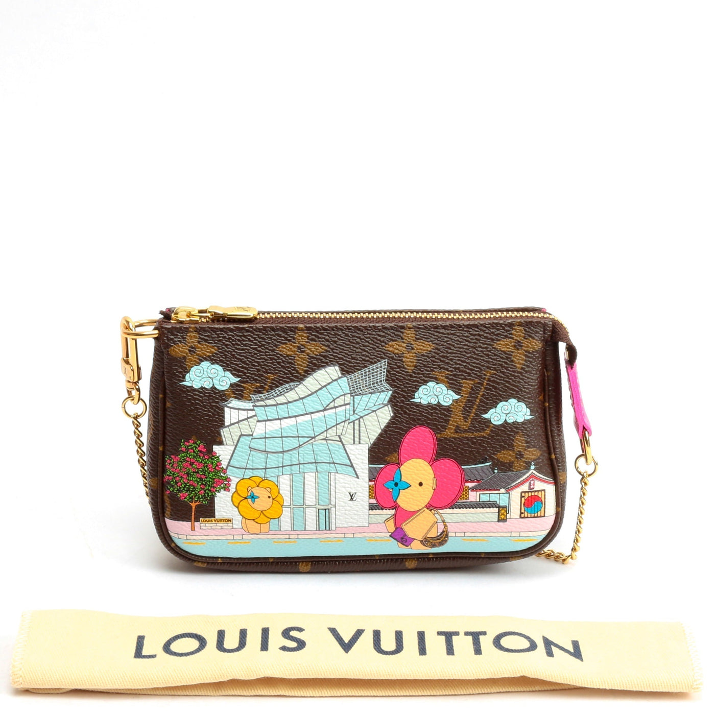 LOUIS VUITTON Limited Edition Mini Pochette Monogram Vivienne