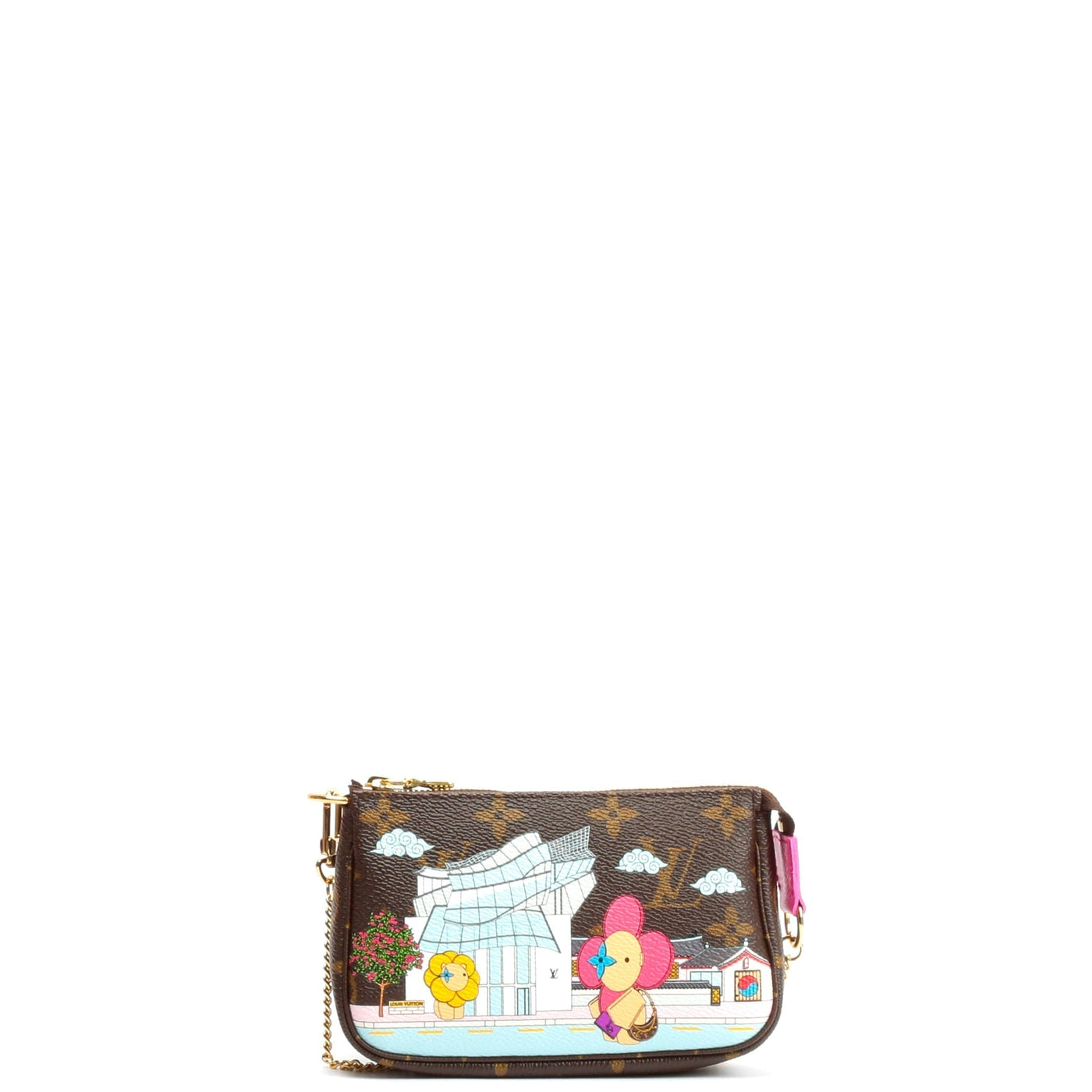 LOUIS VUITTON Limited Edition Mini Pochette Monogram Vivienne