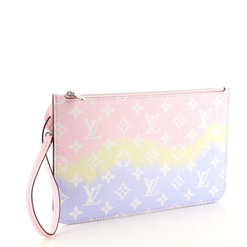 LOUIS VUITTON MONOGRAM ESCALE NEVERFULL POCHETTE PASTEL | Studio Nafay