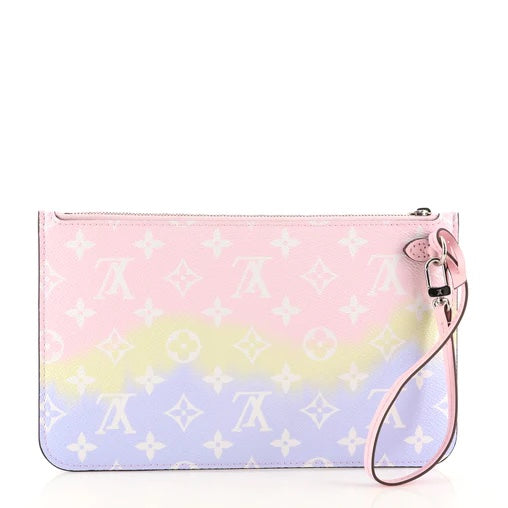 LOUIS VUITTON MONOGRAM ESCALE NEVERFULL POCHETTE PASTEL - Product Image 3