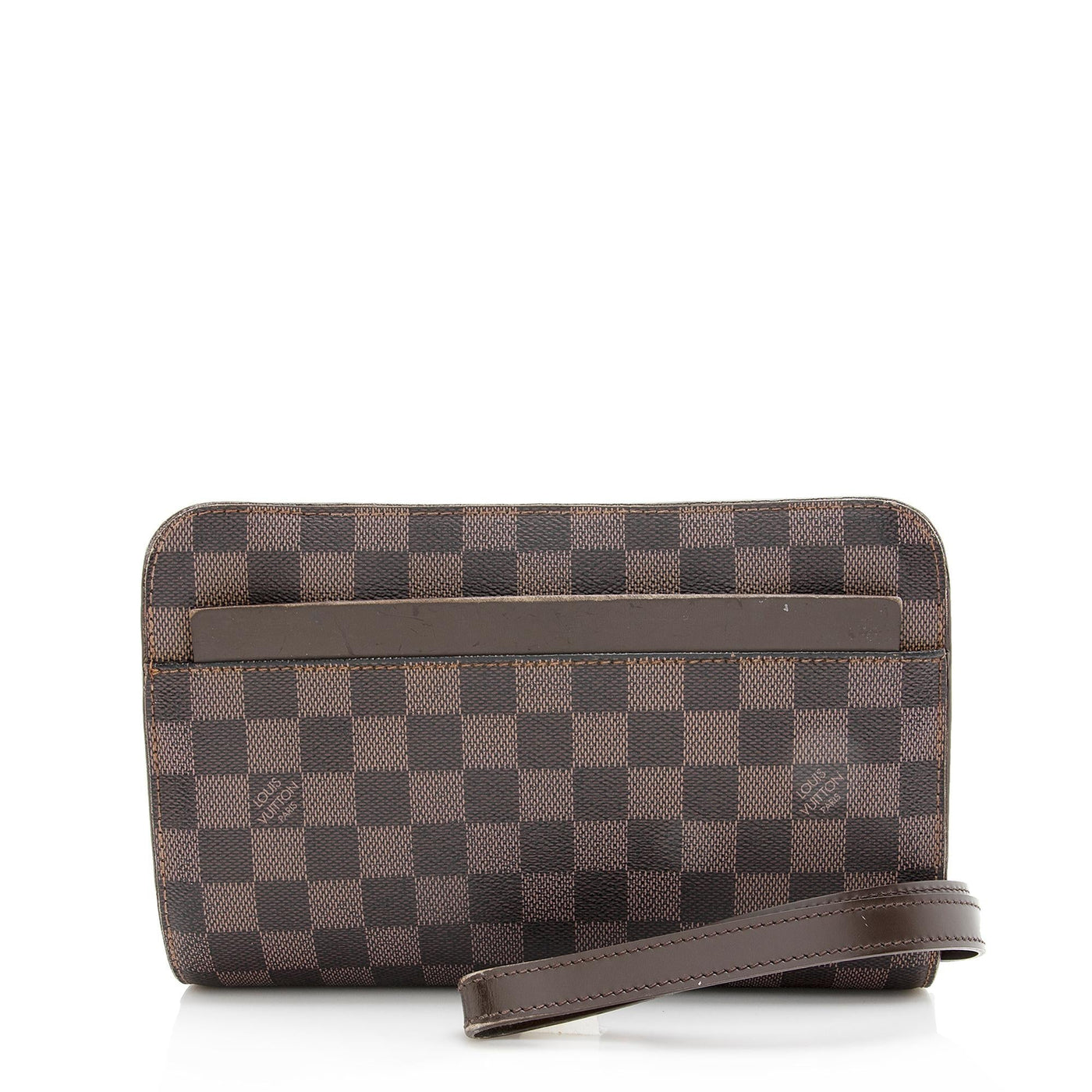 Louis Vuitton Damier Ebene Saint Louis Wristlet Clutch - Product Image 2
