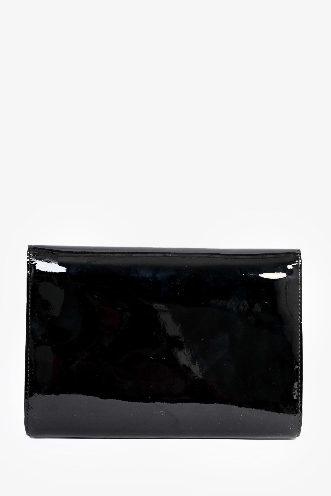 Louis Vuitton Black Patent Leather LV Clutch - Product Image 3