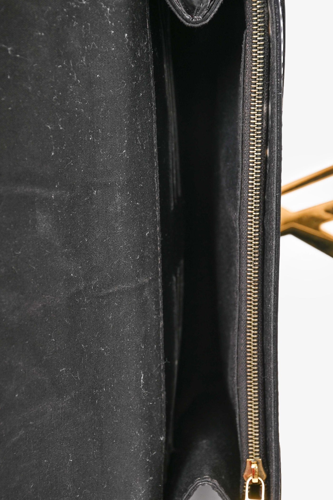 Louis Vuitton Black Patent Leather LV Clutch - Product Image 6