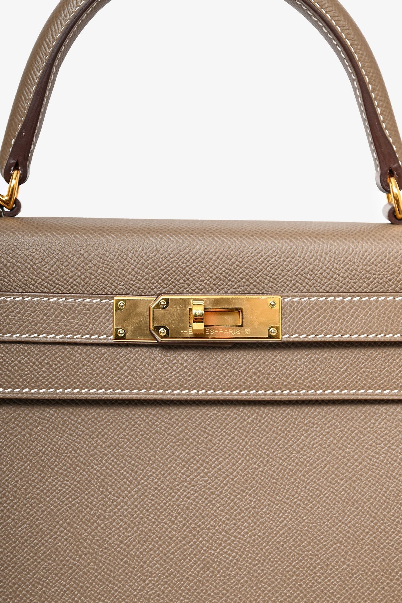 Hermès Etoupe Epsom Leather Kelly 28 - Product Image 4