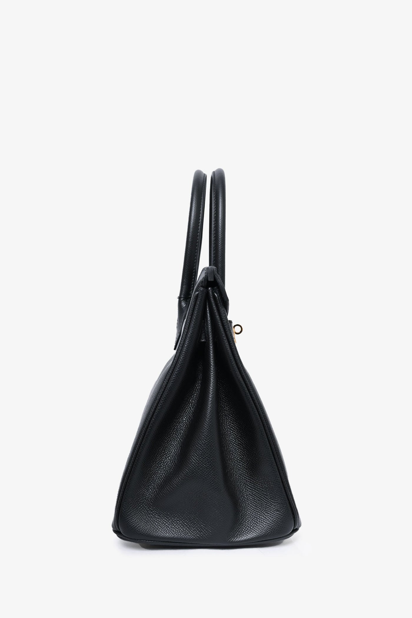 Hermès Black Epsom Leather Retourne Birkin 30 GHW - Product Image 4