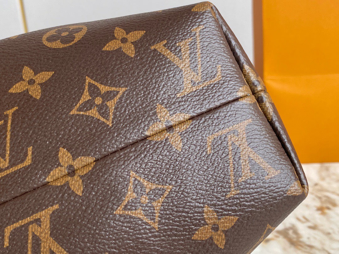 Monogram Clutch Leather Handbag for Women - Product Image 7