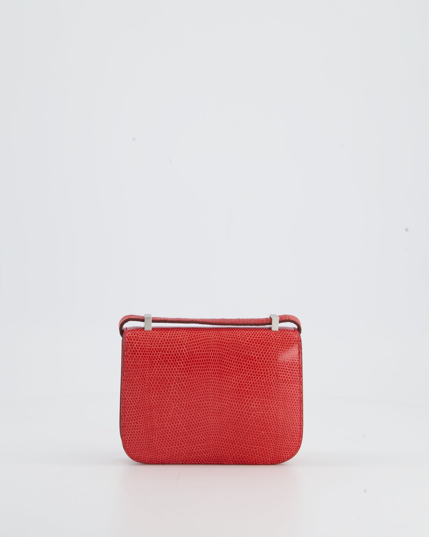 *RARE* Hermes Constance II Micro Bag in Rouge Lizard with Palladium Hardware - Product Image 11