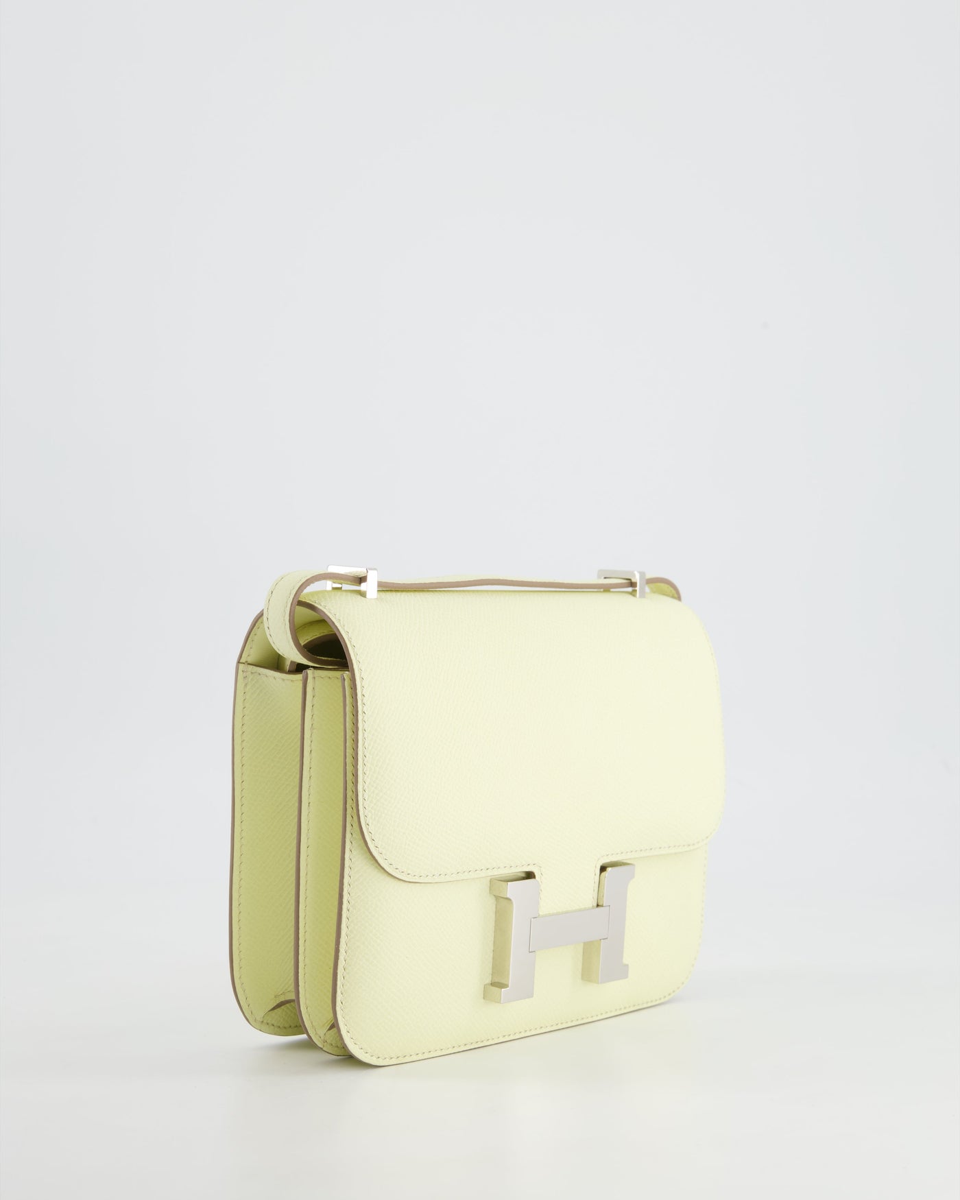 *NEW COLOUR* Hermes Constance III 18 Miroir Bag in Jaune Milton Epsom Leather with Palladium Hardware - Product Image 4