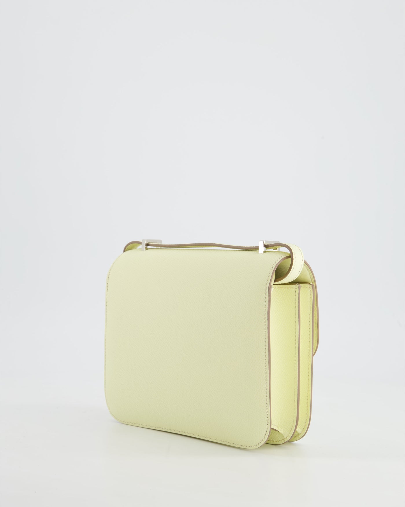 *NEW COLOUR* Hermes Constance III 18 Miroir Bag in Jaune Milton Epsom Leather with Palladium Hardware - Product Image 6