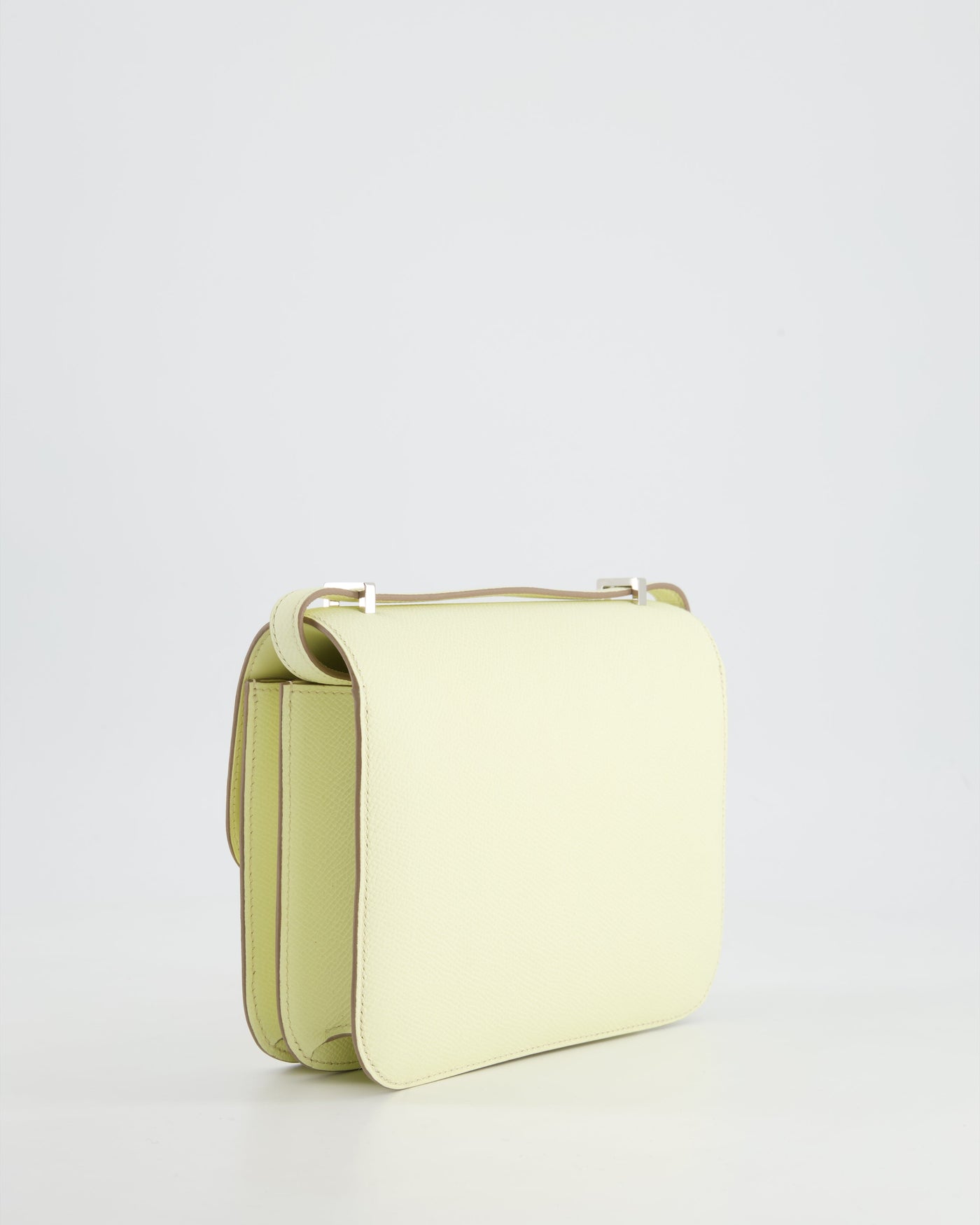 *NEW COLOUR* Hermes Constance III 18 Miroir Bag in Jaune Milton Epsom Leather with Palladium Hardware - Product Image 8