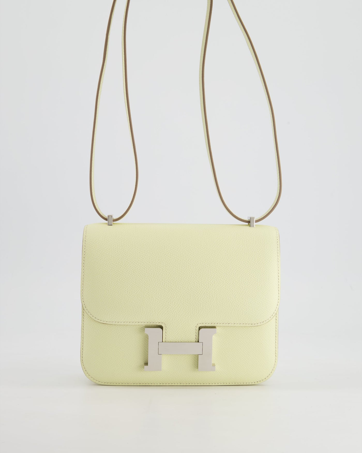 *NEW COLOUR* Hermes Constance III 18 Miroir Bag in Jaune Milton Epsom Leather with Palladium Hardware - Product Image 3