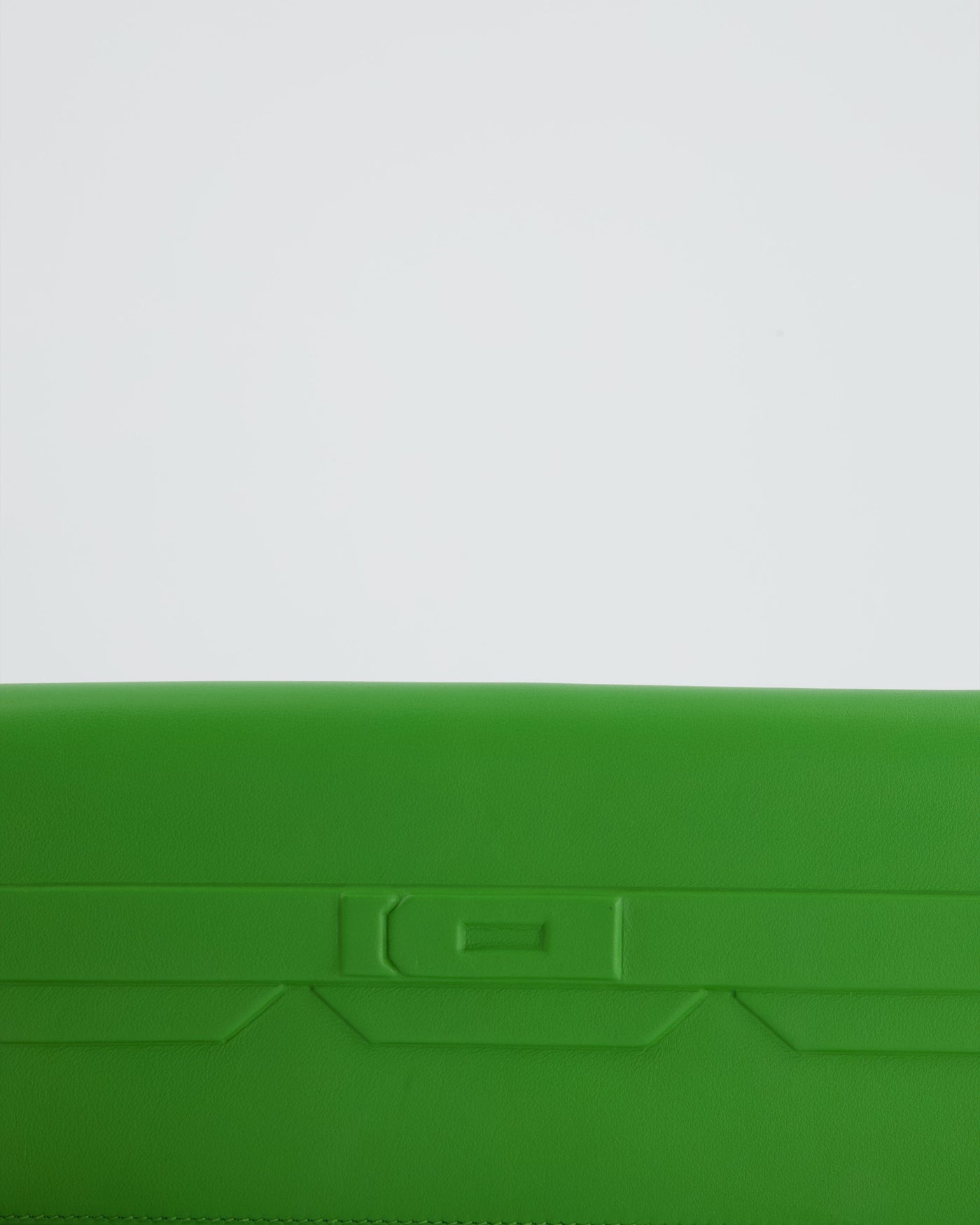 Hermes Birkin Cut Shadow Bag In Vert Yucca Swift Leather - Product Image 16
