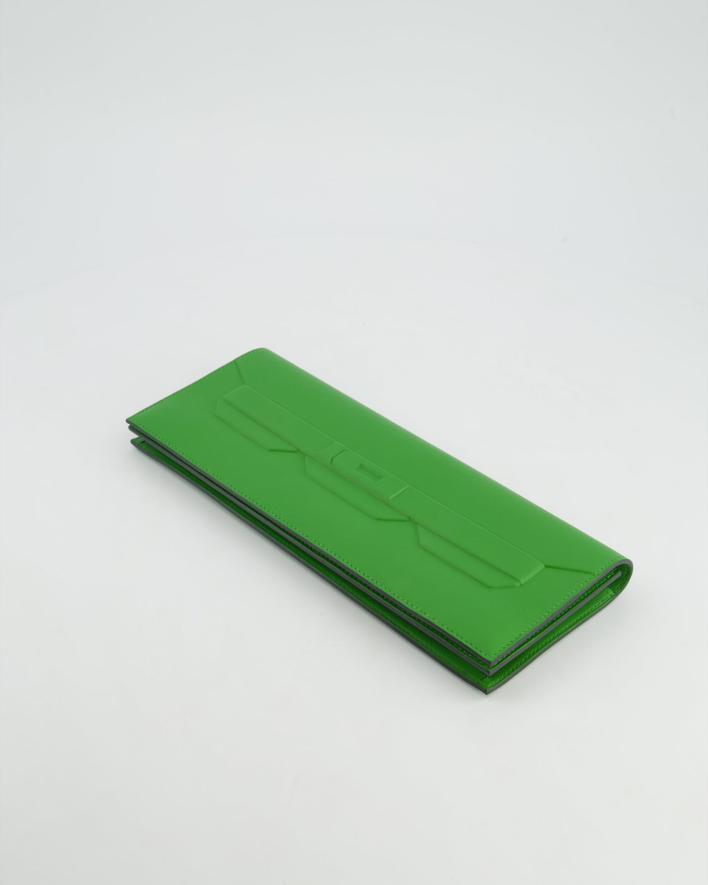 Hermes Birkin Cut Shadow Bag In Vert Yucca Swift Leather - Product Image 21