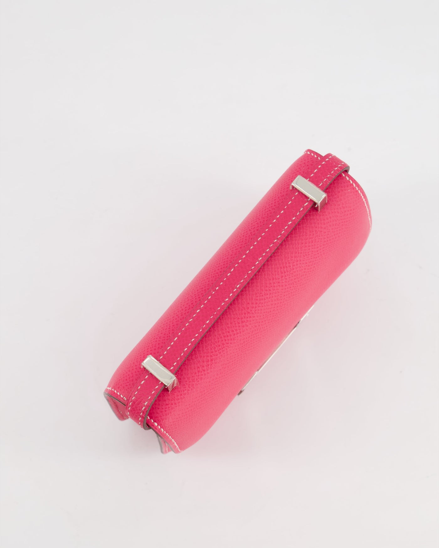 *RARE HOT* Hermes Constance II Micro Bag in Rose Tyrien Epsom Leather with Palladium Hardware - Product Image 12