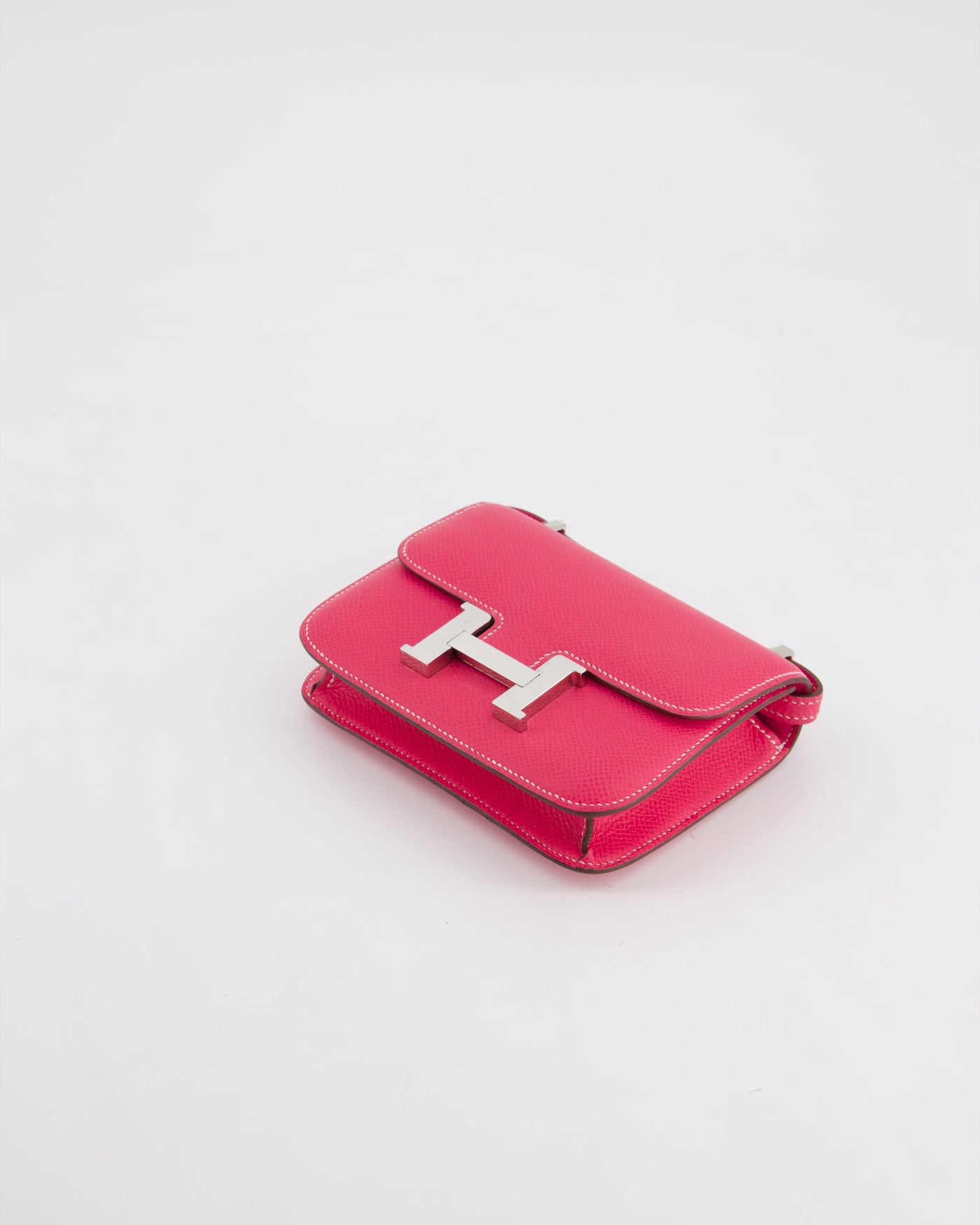 *RARE HOT* Hermes Constance II Micro Bag in Rose Tyrien Epsom Leather with Palladium Hardware - Product Image 21