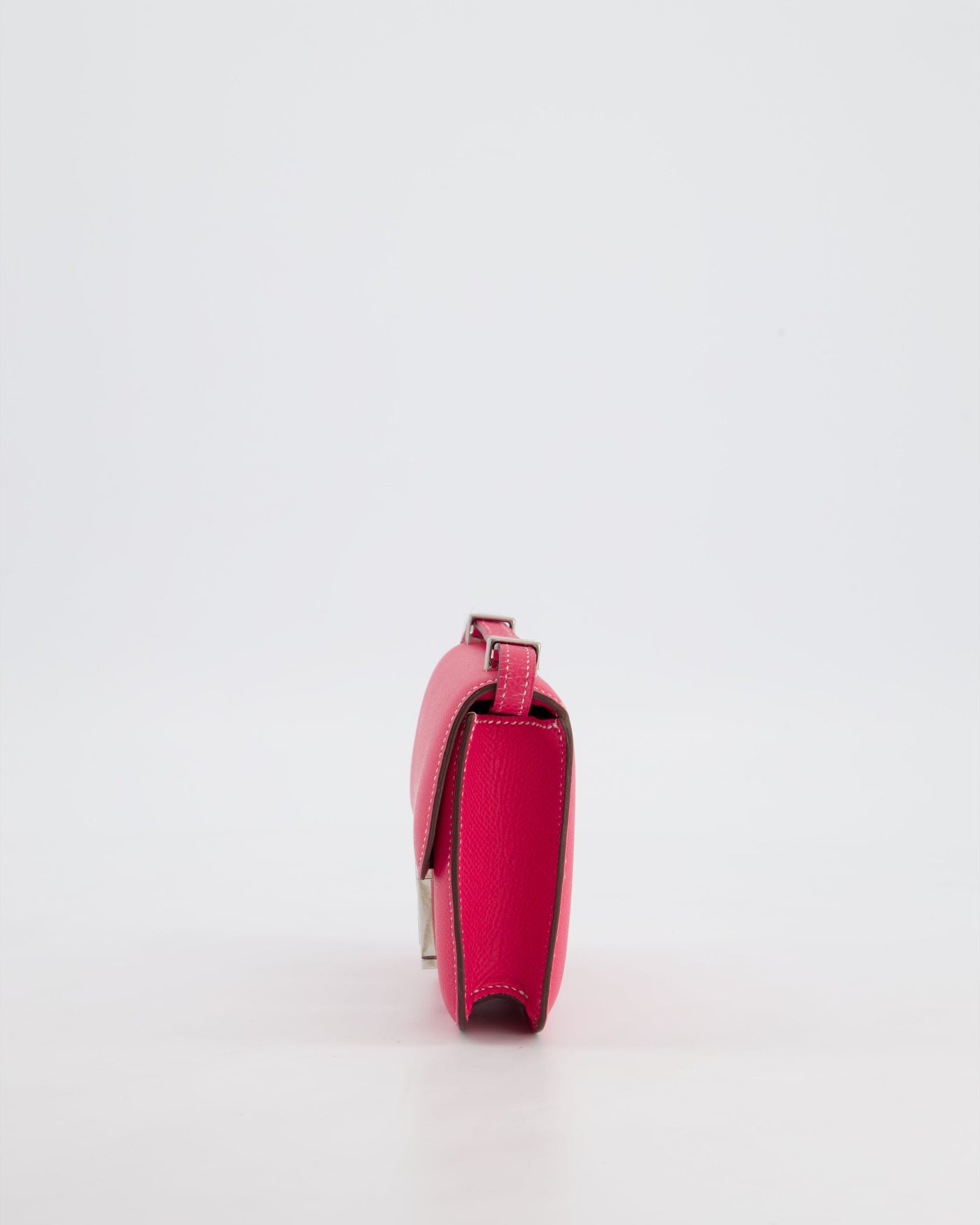 *RARE HOT* Hermes Constance II Micro Bag in Rose Tyrien Epsom Leather with Palladium Hardware - Product Image 19