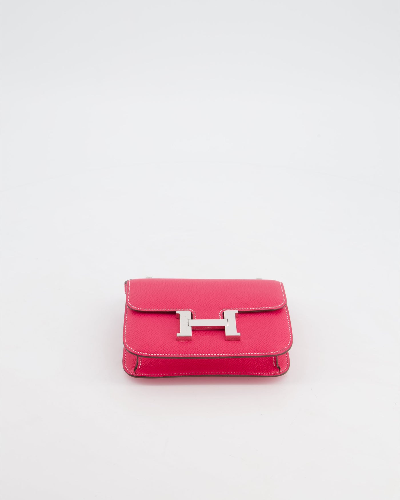 *RARE HOT* Hermes Constance II Micro Bag in Rose Tyrien Epsom Leather with Palladium Hardware - Product Image 22