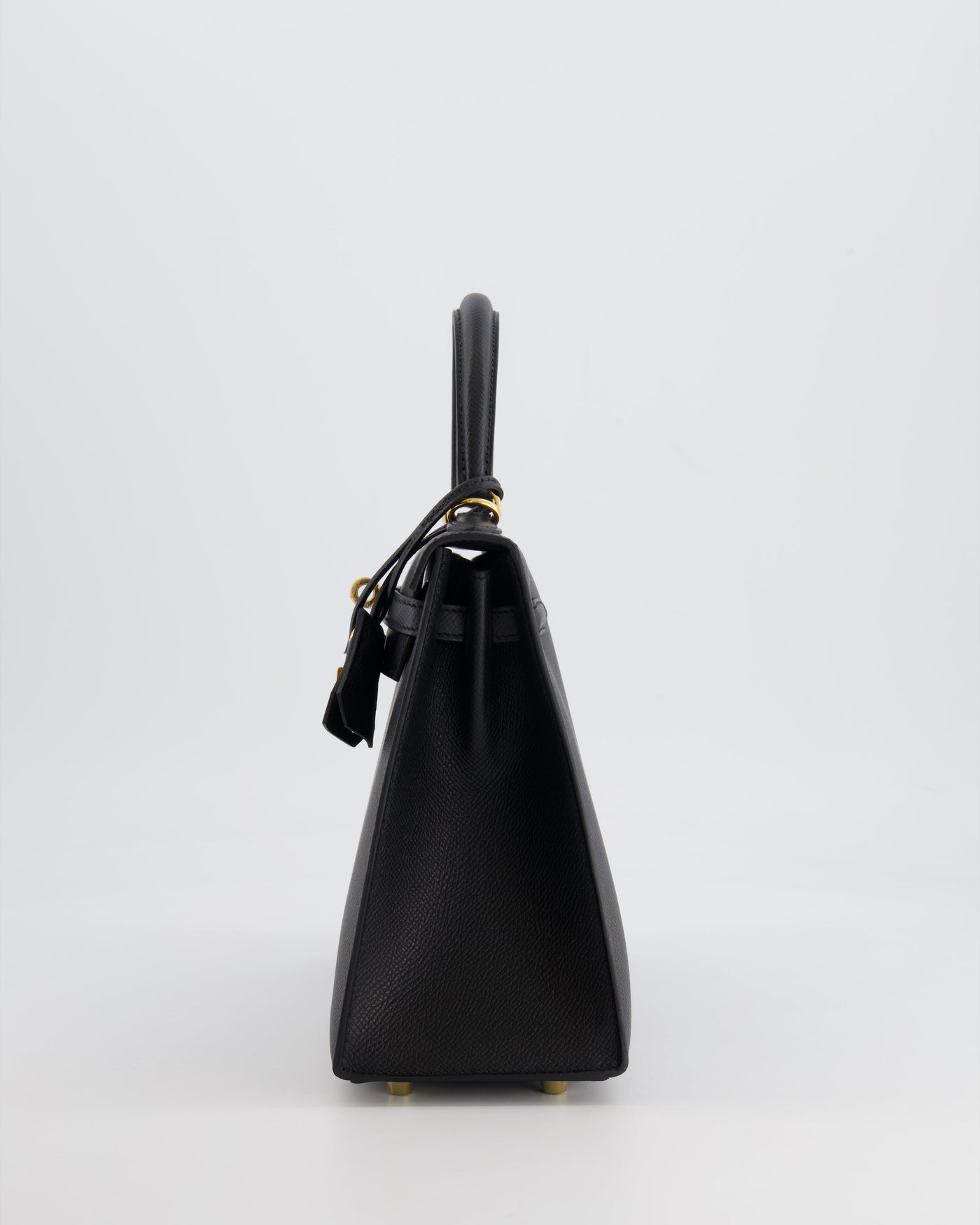 Hermes Kelly 25 Sellier Bag in Noir Epsom Leather with Gold Hardware - Product Image 9